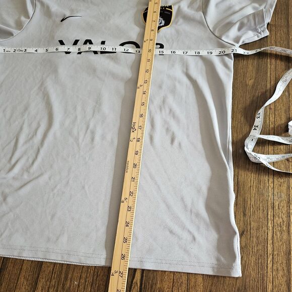 Nike Dri-Fit Men’s Valor Soccer #30 Shirt Jersey Size Large Gray GUC - Picture 7 of 7